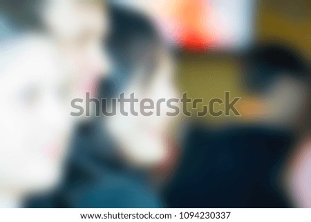 New year party theme creative abstract blur background with bokeh effect