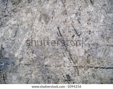 Stock macro photo of the texture of discolored metal.  Useful for layer masks and abstract backgrounds.