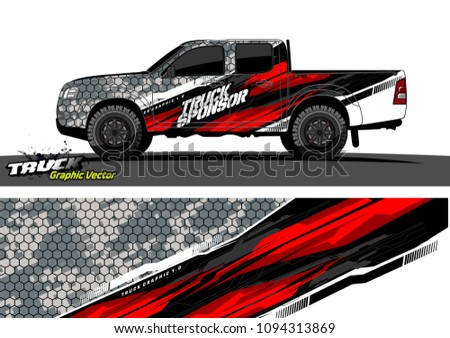 
abstract racing vector background for truck car and vehicles wrap design. 