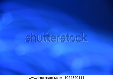 Abstract, space bleu background with connecting dots and lines.