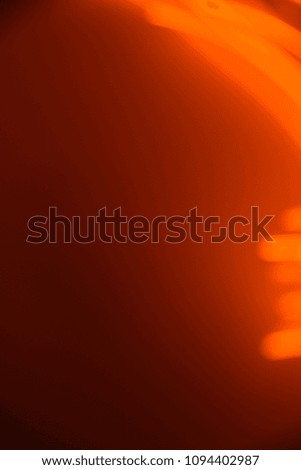 Abstract, polygonal space orange, yellow background with connecting dots and lines