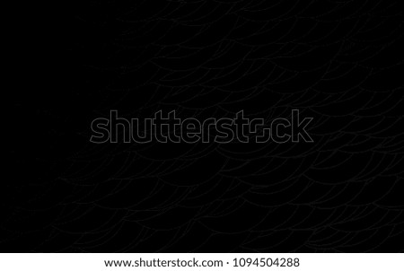 Light Black vector  cover with spots. Beautiful colored illustration with blurred circles in nature style. Pattern can be used as texture of water, rain drops.