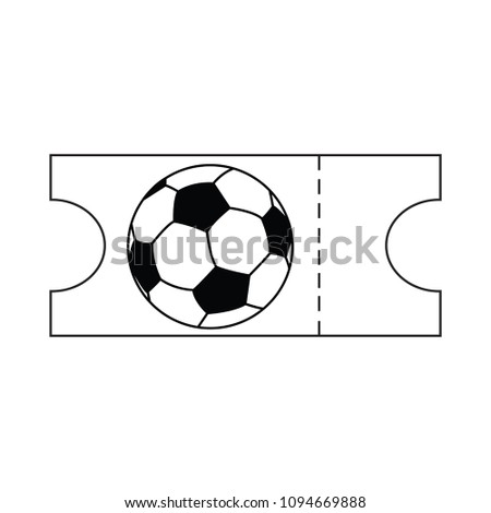 Abstract soccer object