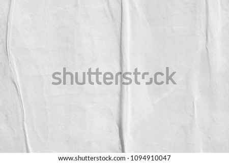 Old grunge ripped torn vintage collage blank posters creased crumpled paper surface texture background space for text