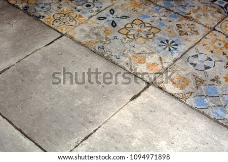 abstract decorative ceramic tile pattern background design