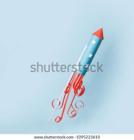 rockets for fireworks Royalty-Free Stock Photo #1095223610