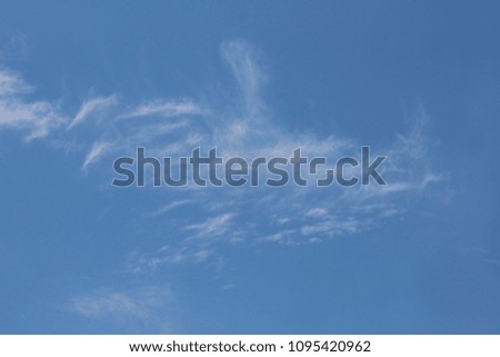 cloud on blue sky 