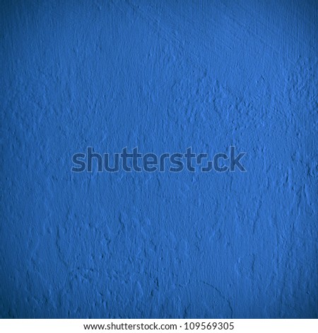 Blue wall background or texture