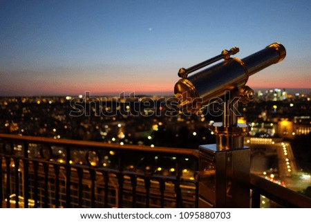 Telescope of the Eiffel, Paris 