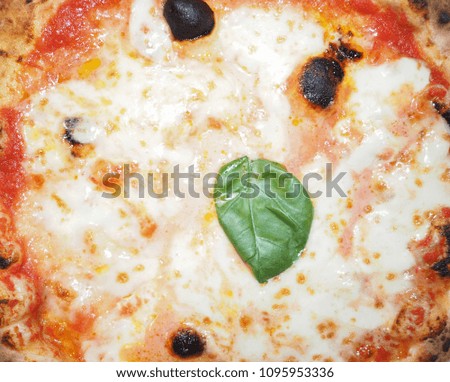 margherita aka margarita pizza traditional Italian food
