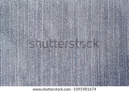 Blue denim fabric, seamless pattern background.The main object for making jeans.Picture suitable for designer,Tailor shop.