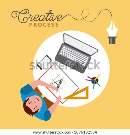 people working creative process