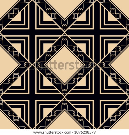 abstract geometrical seamless ornamental pattern vector illustration