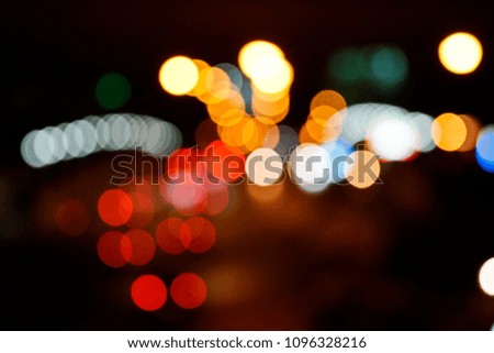 Blurred of bokeh for background. Abstract background. Defocused background.