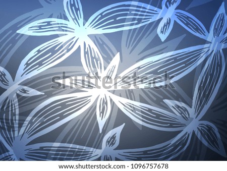 Light BLUE vector doodle blurred pattern. Sketchy hand drawn doodles on blurred background. The doodle design can be used for your web site.