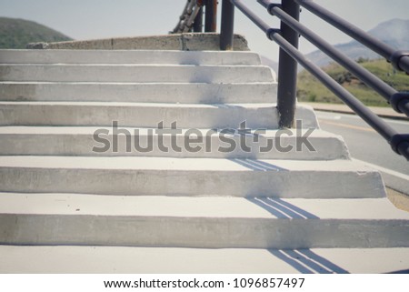 Stone stair background texture.