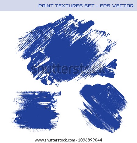 High quality vector paint textures. Ink strokes, blots that can be used as clipping masks or as backgrounds for banners, labels or promotion designs.