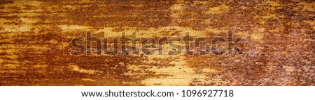 Texture of rusty iron. Background and texture of rusty on iron with vintage color and vintage style. Texture of rusty with drip on steel wall background
