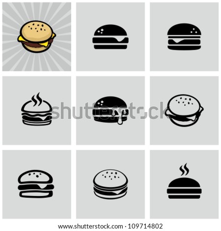 Hamburger icons set Royalty-Free Stock Photo #109714802