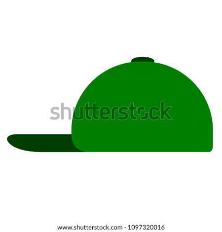 Isolated summer hat icon