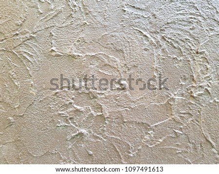 Stone wall from plaster