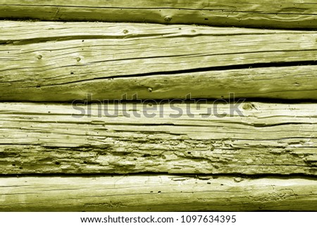 Wooden fence pattern in yellow tone. Abstract background and texture for design.