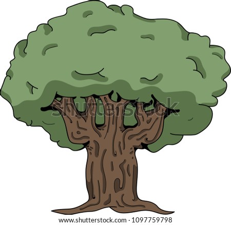 Tree Illustration Set