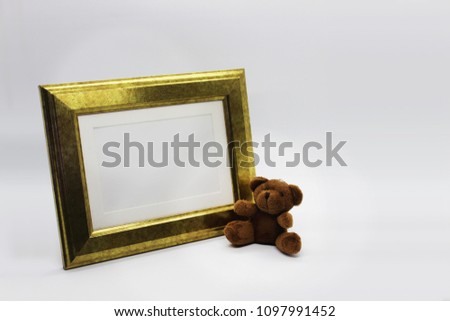 doll bear frame 