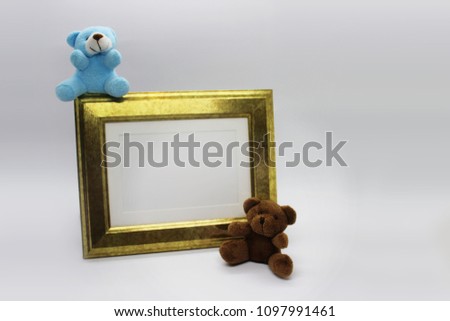 doll bear frame 