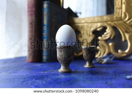 Rustic easter eggs