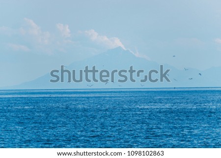 Aegean Sea in Thassos island, Greece