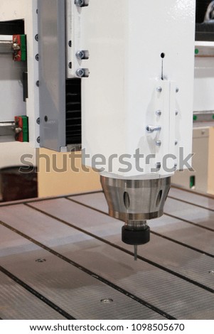 Image of a spindle woodworking machine.