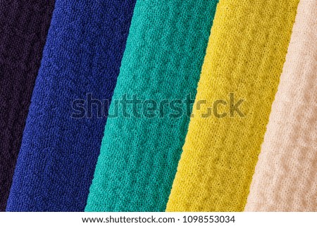colorful fabric swatch