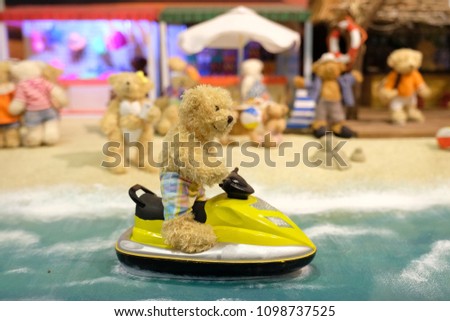 miniature bears decoration