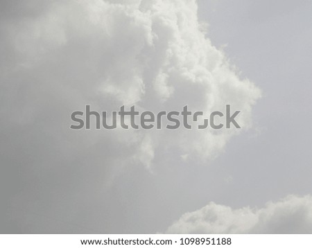 Abstract white clouds and blue sky background
