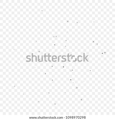 Stars on sky icon simple flat vector illustration on white background.