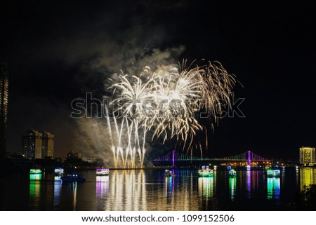 Da Nang international fireworks festival which is held for every 2 years.            