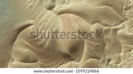 butter sand, tribute to Pollock, abstract photography of the deserts of Africa from the air, aerial view, abstract expressionism, contemporary photographic art,