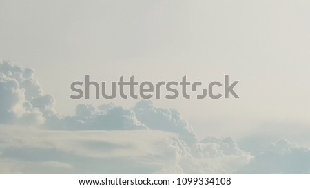 Cloud space using for background. Sky with cloud abstract background.