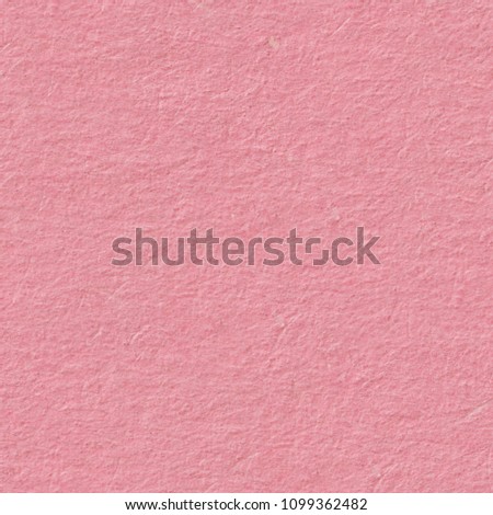 Simple gentle pink paper texture. Seamless square background, tile ready. High resolution photo.