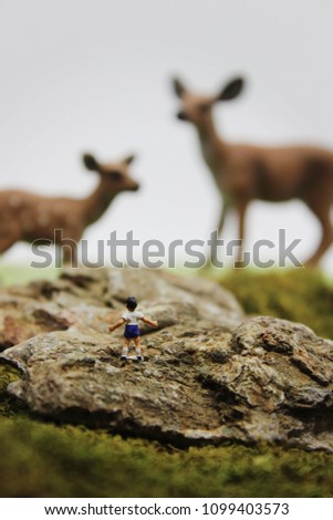 miniature model wildlife
