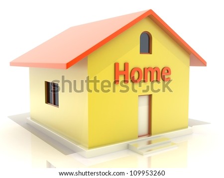 House icon 3d illustration