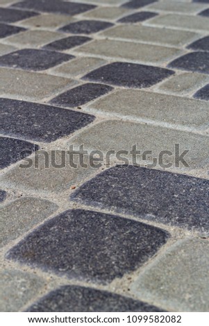 Abstract background - gray paving slabs in the form of squares