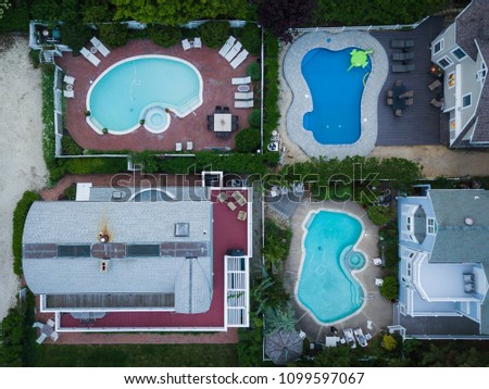 Aerial of Seagirt/Spring Lake New Jersey