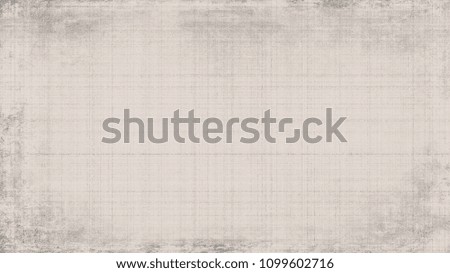 Old canvas with large texture. Grunge jeans with lines.