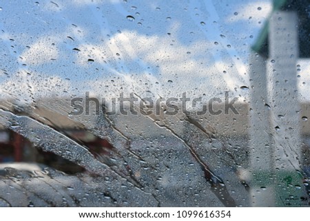 Water on Window