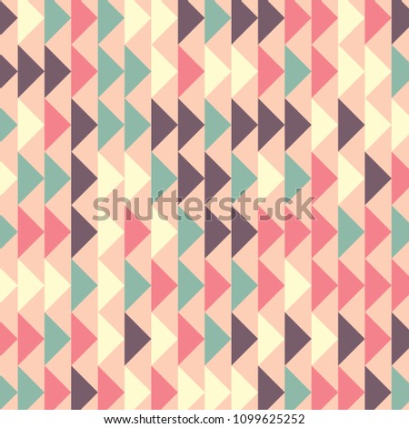 Abstract geometric polygonal pattern with colored triangles. Can be used as poster, banner, border, background, Wallpaper, card, print and etc. Eps10 vector.