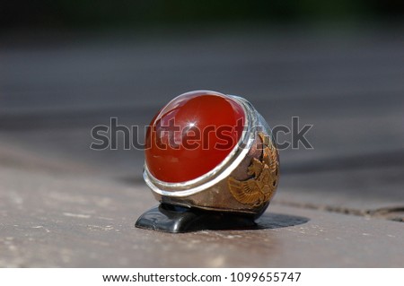 Natural Color Red Chalcedony , origin from Aceh, Sumatera, Indonesia.
