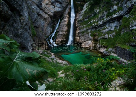 Savica waterfall, Slovenia