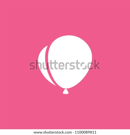 Balloon icon vector sign symbol